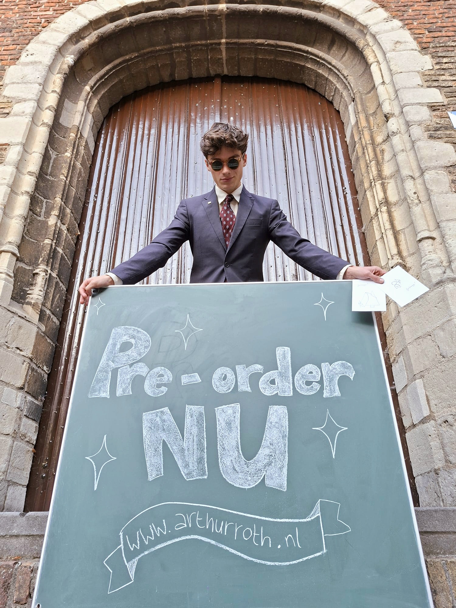 Photoshoot voor webshop in Oud-Rijswijk, Arthur Roth